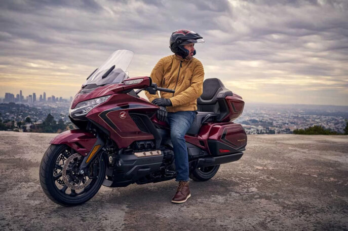 Honda Gold Wing 50th Anniversary Edition.