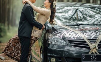Foto Prewedding Tema Otomotif