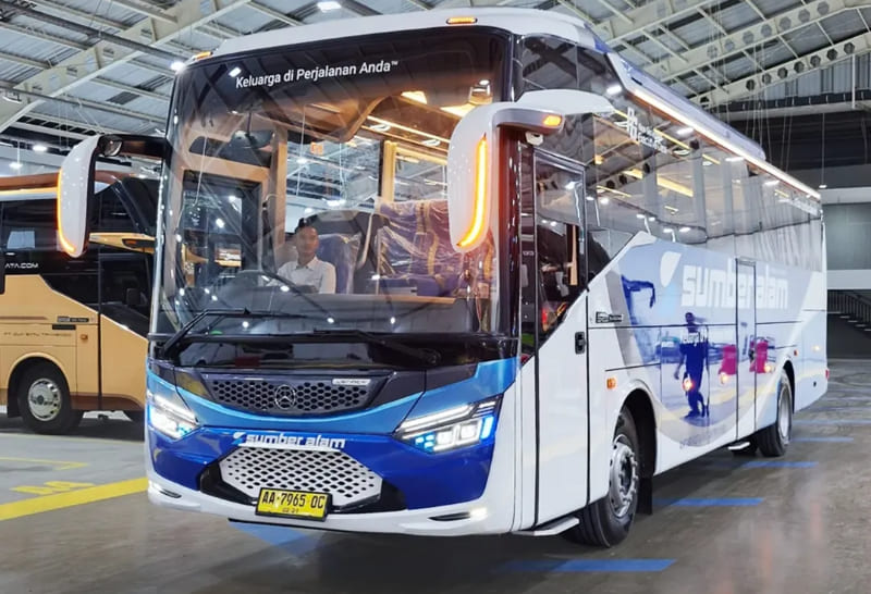 Bus Baru PO Sumber Alam