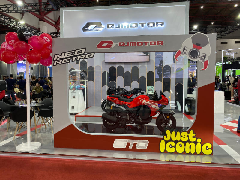 QJMotor Indonesia di Jakarta Fair 2025