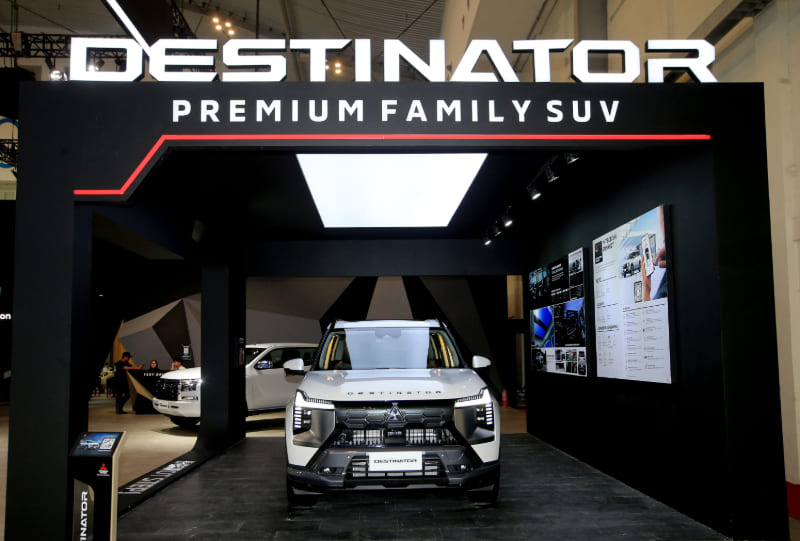 Desain eksterior Mitsubishi Destinator