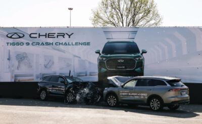 Uji Tabrak Ekstrem Chery Tiggo 9 CSH