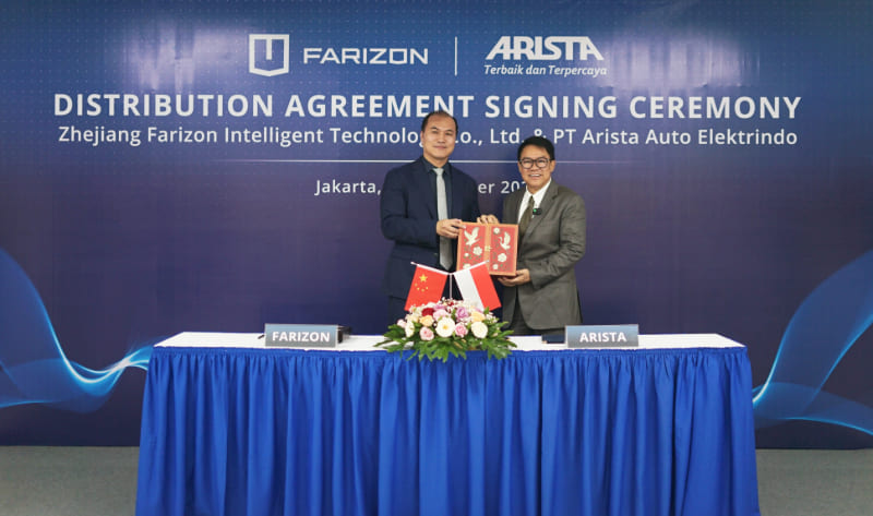Arista Group Gandeng Farizon Auto