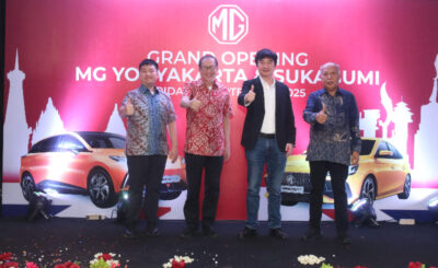 Peresmian Diler MG Motor Indonesia