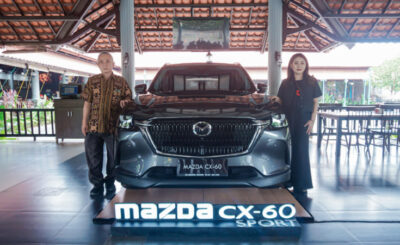 The New Mazda CX-60 Sport di Medan
