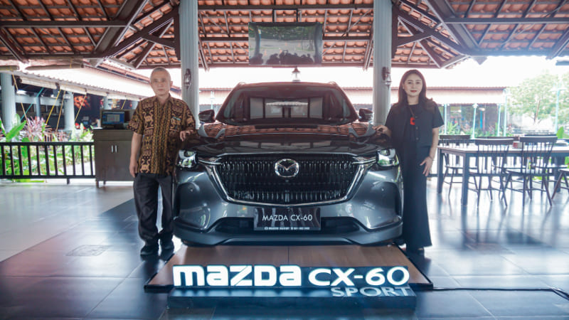 The New Mazda CX-60 Sport di Medan