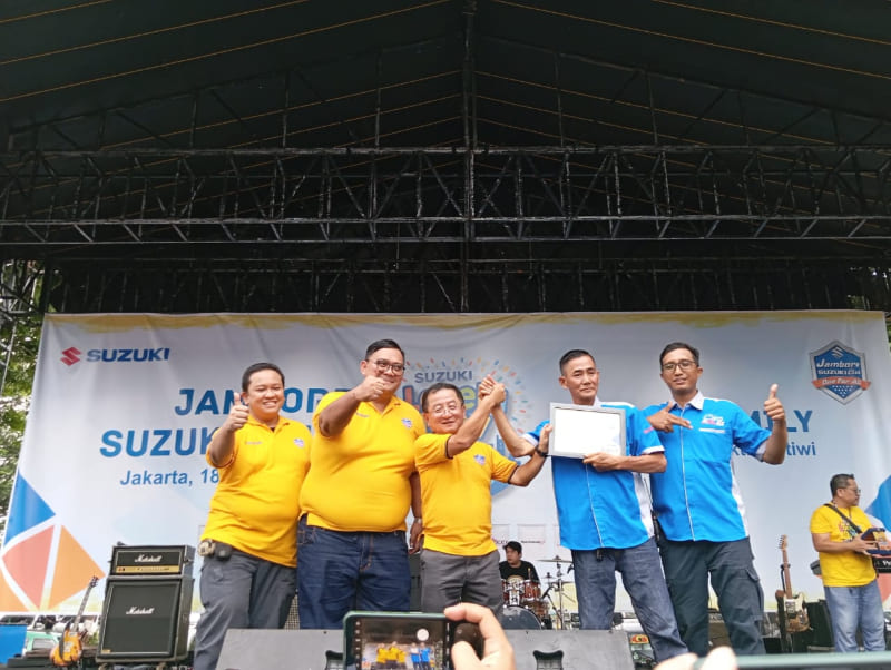 Peresmian Komunitas SXLCI di Jambore Suzuki Club 2025