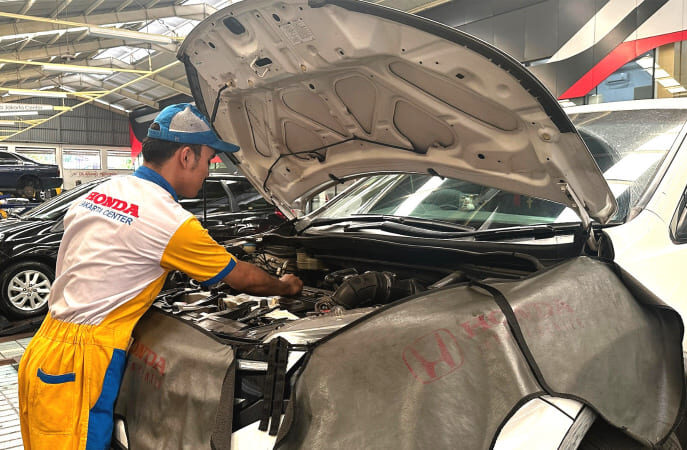 Program Servis Khusus Banjir Honda