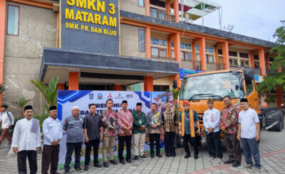 Mitsubishi Fuso donasi Truk