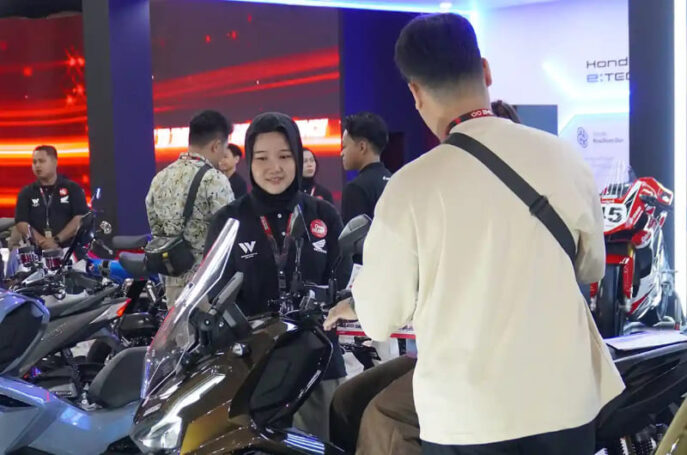 Penjualan sepeda motor Honda IIMS 2026