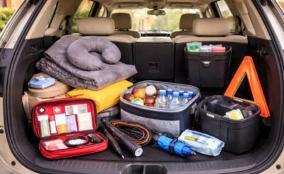 Barang di Kabin Mobil