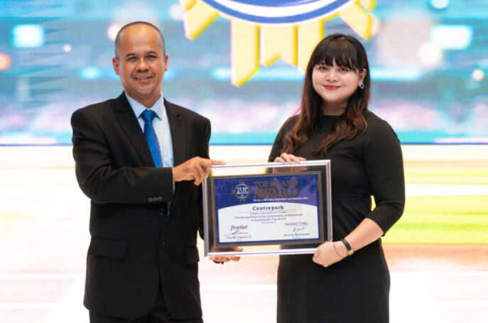 Centrepark Raih Top Brand Award 2026