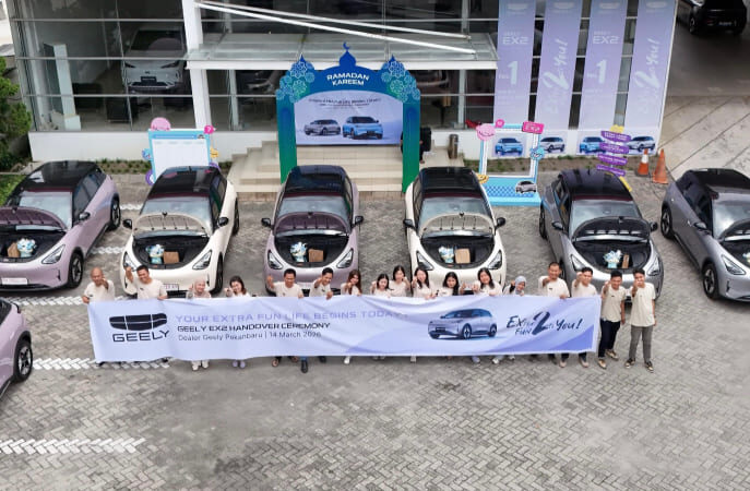 Geely EX2 Pekanbaru