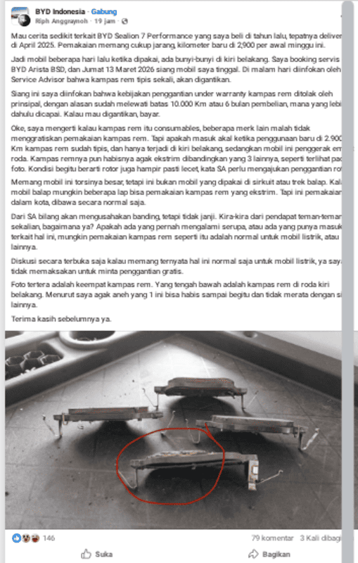 Postingan Pengguna BYD Sealion 7