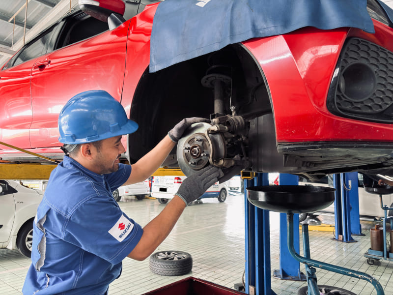 cek rem mobil sebelum mudik