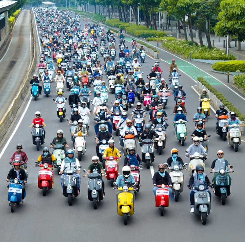 80 Tahun Vespa di Indonesia