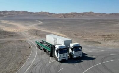 Truk Listrik Baterai Sodium FAW Jiefang