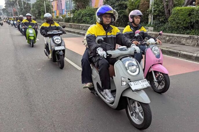 Komunitas Scoopy Kabur Jakarta