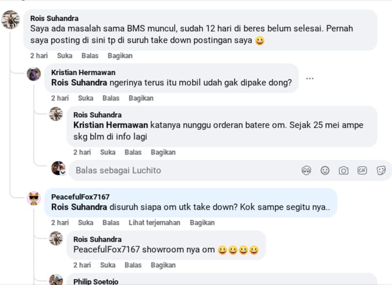 Jaecoo J5 Bermasalah