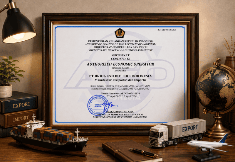 Bridgestone Sertifikat AEO