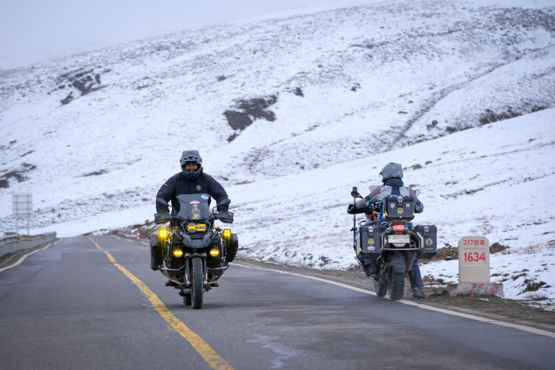 Rider Indonesia di Tibet