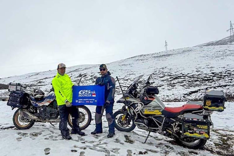 Rider Indonesia di Tibet