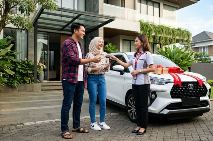Serah Terima Kunci Mobil Baru