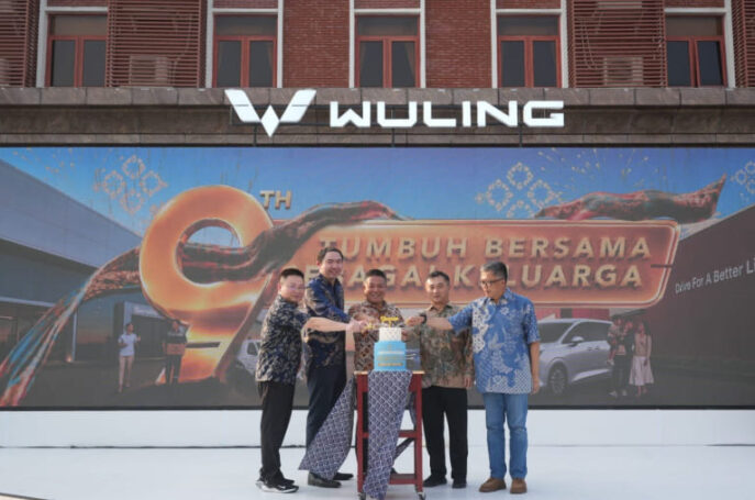 Wuling 9 tahun di Indonesia