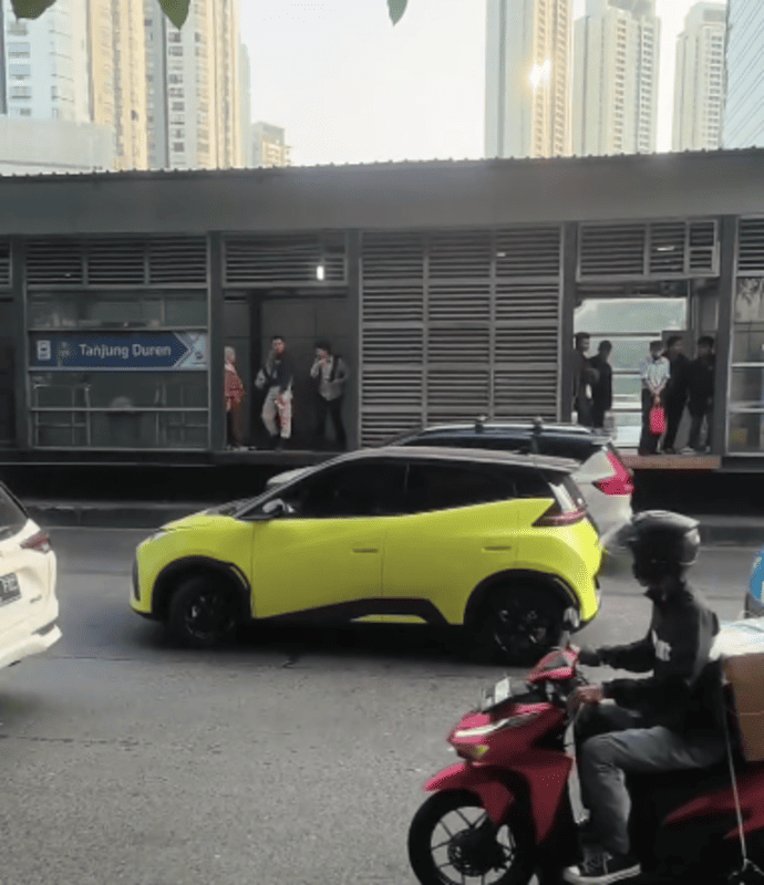 BYD Atto 1 Mogok