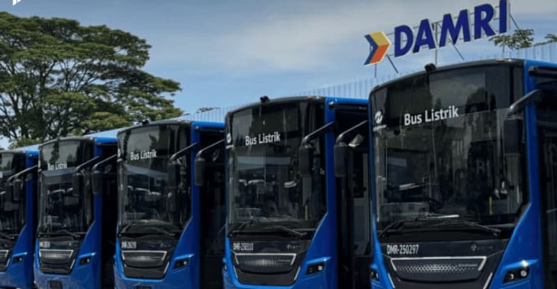 Bus Listrik Damri