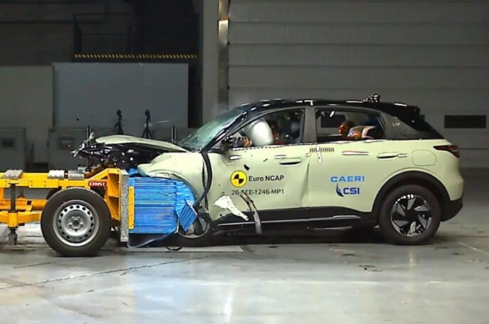 Geely EX2 - Euro NCAP
