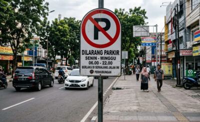 Rambu Dilarang Parkir