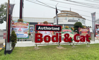 Bodi & Cat Mitsubishi Pontianak