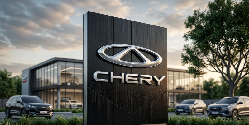Logo Chery Ilustrasi