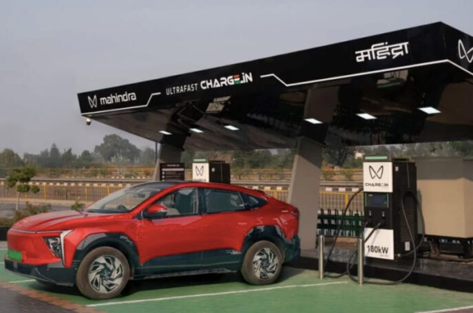 fast charging mobil listrik di India.