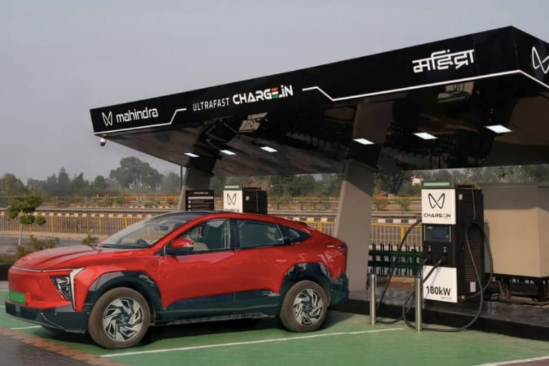 fast charging mobil listrik di India.