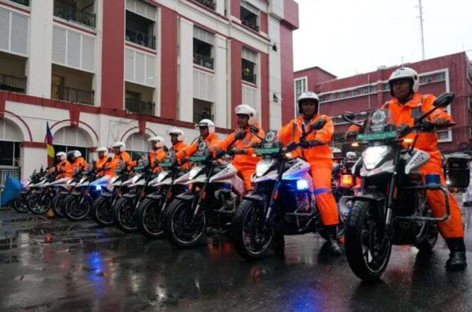 Motor Listrik Polisi Kolkata